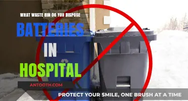 Proper Battery Disposal in Hospitals: Which Waste Bin to Use?