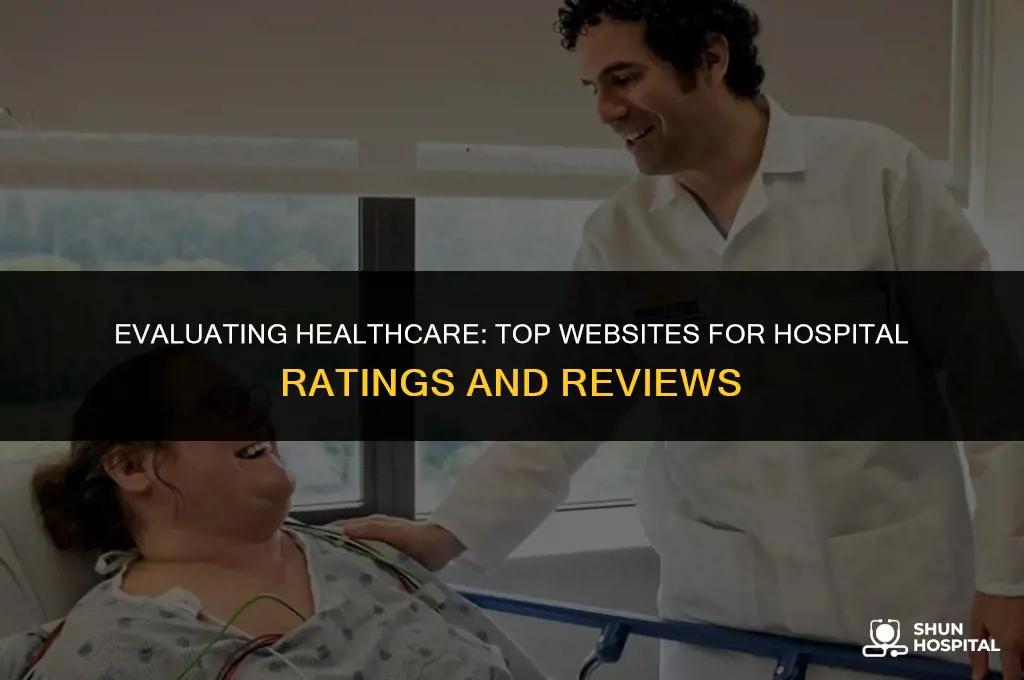 what web sites rate hospitals