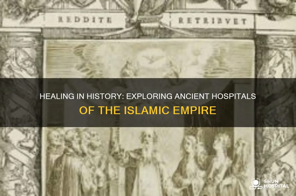 what were ancient hospitals in islaimc empire