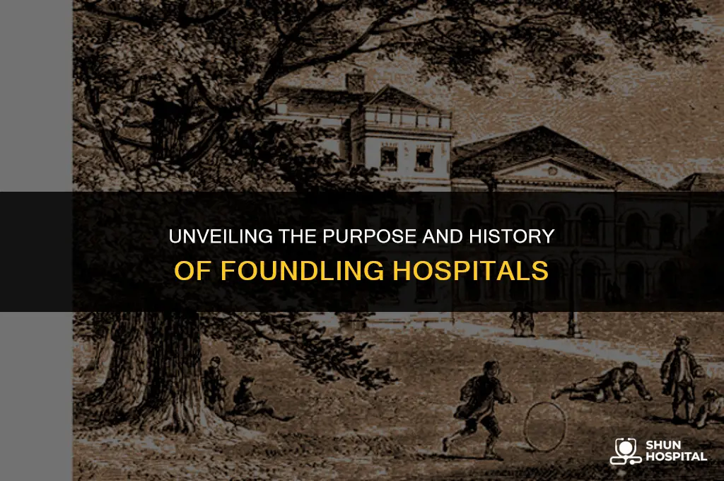 what were foundling hospitals for