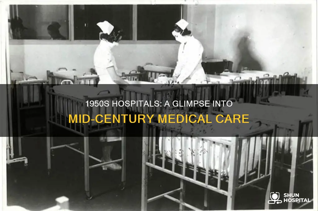 what were hospitals like in the 1950s