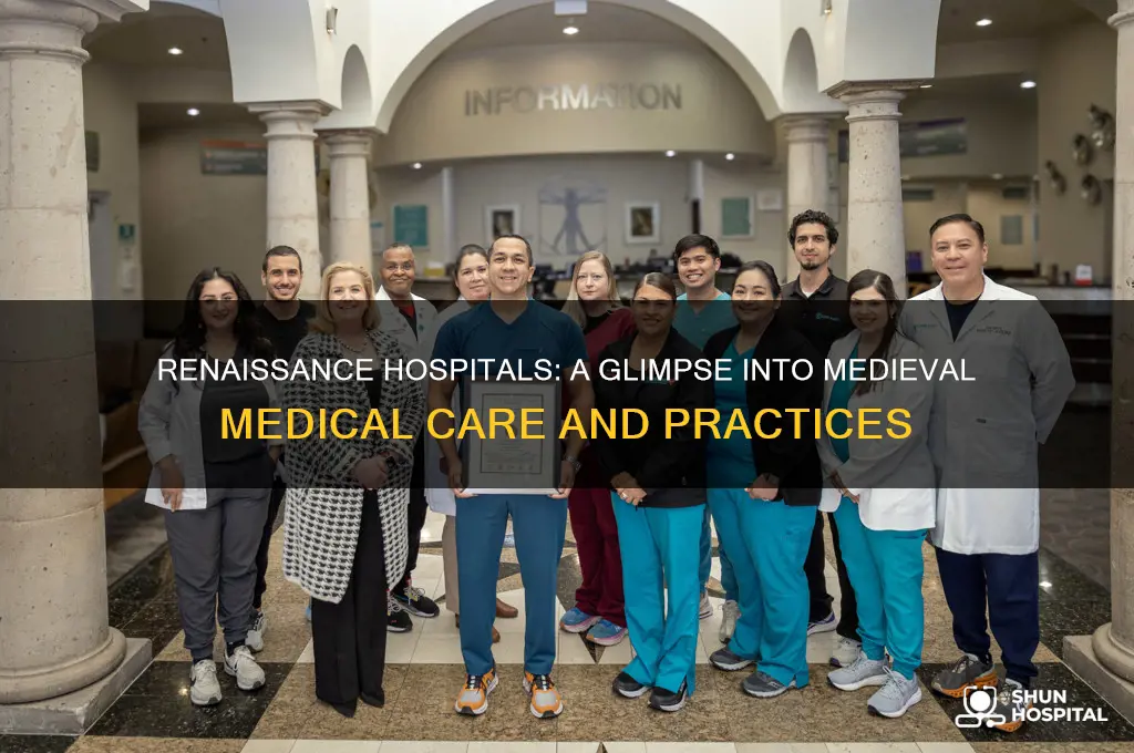 what were hospitals like in the renaissance