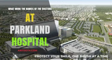 Parkland Hospital's Doctors: Unveiling the Names Behind the Legacy