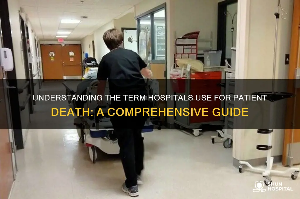 what word do hospital death word it