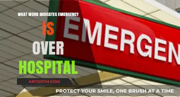 Understanding the Key Term Signaling Emergency Resolution in Hospitals
