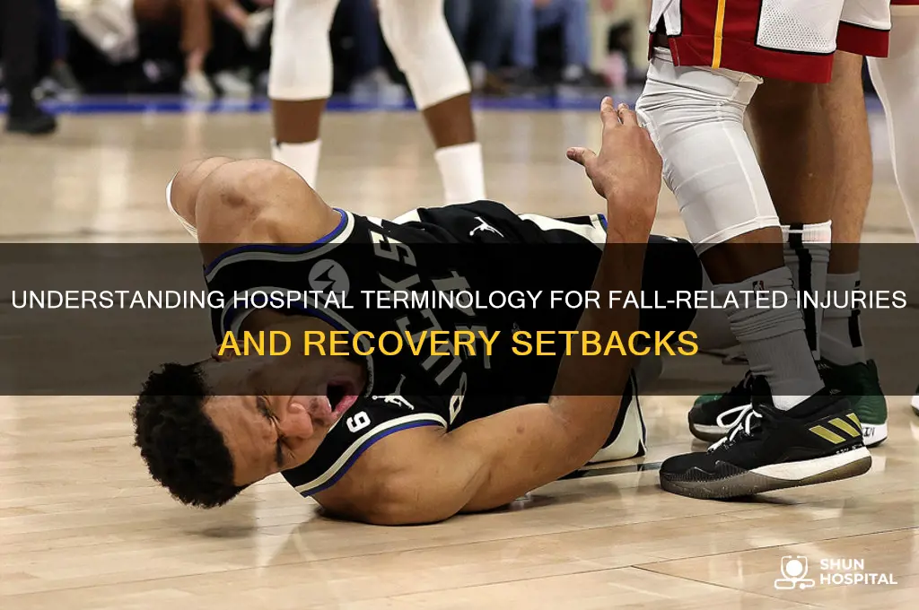 what would a hospital call a fall back injury
