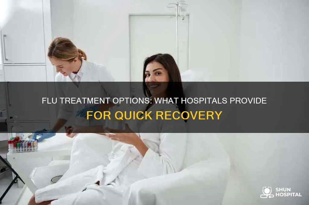 what would a hospital give you for the flu