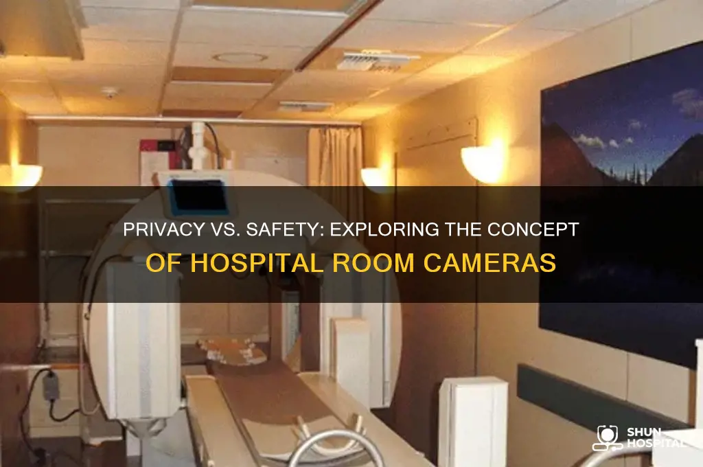 what would cameras in a hospital room look like
