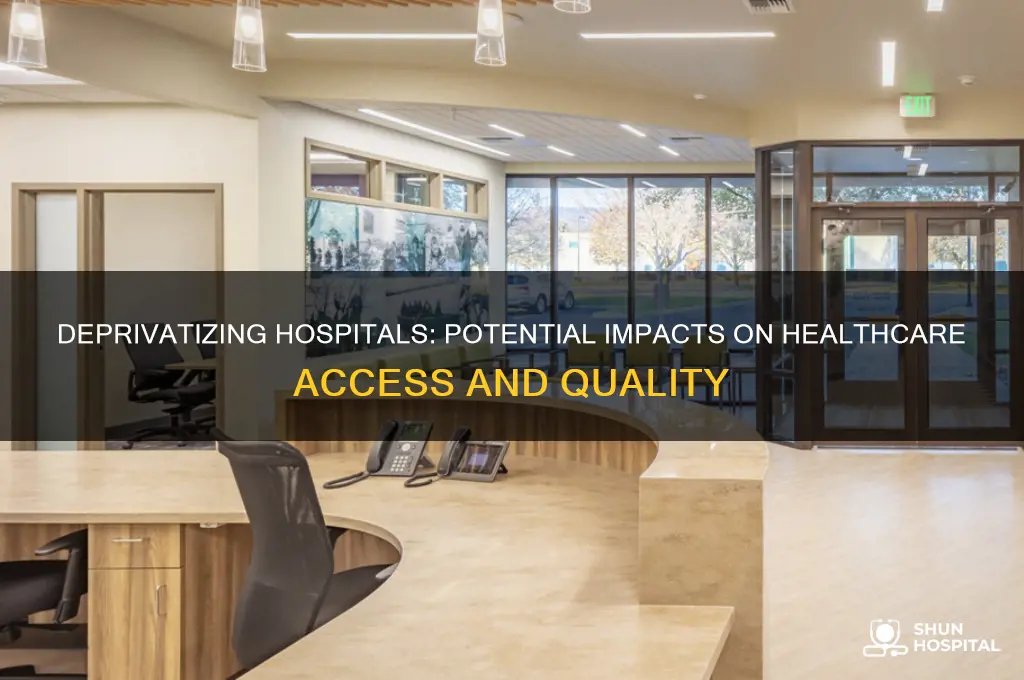 what would happen if they deprivatized hospitals