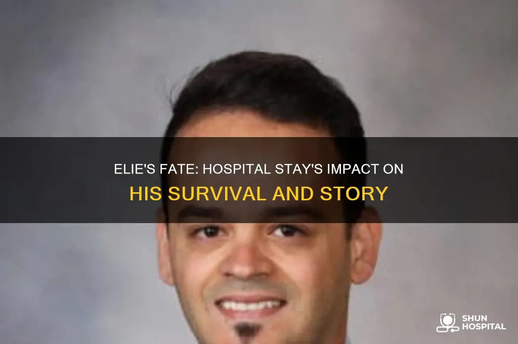 what would have happened if elie stayed in the hospital