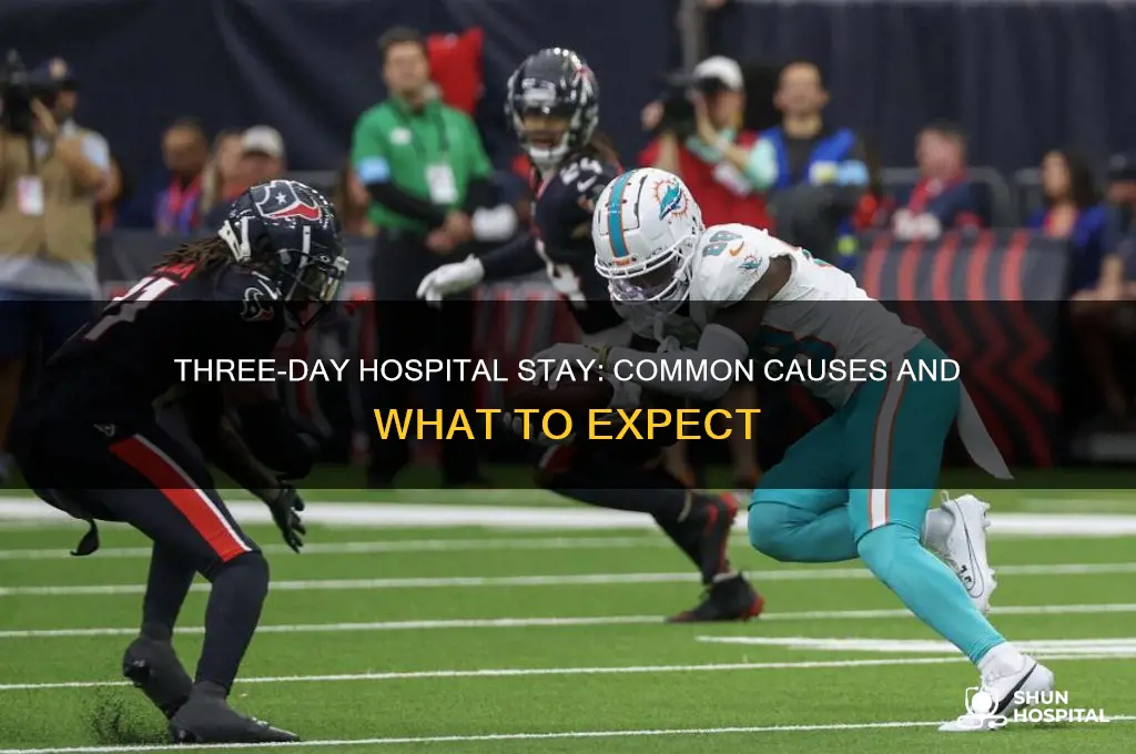 what would keep you in the hospital for three days