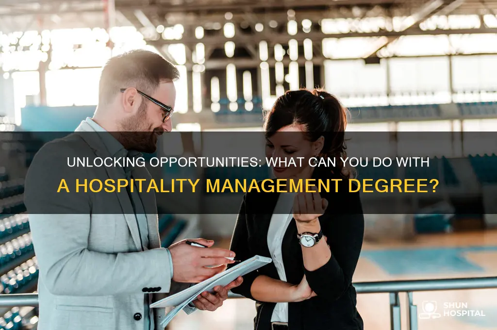 what would you do with a hospitality management degree
