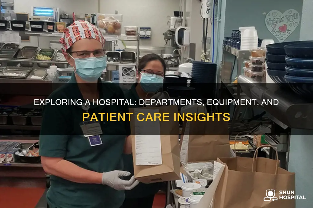 what would you see at a hospital