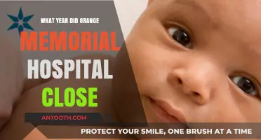 The Closure of Orange Memorial Hospital: A Historical Overview