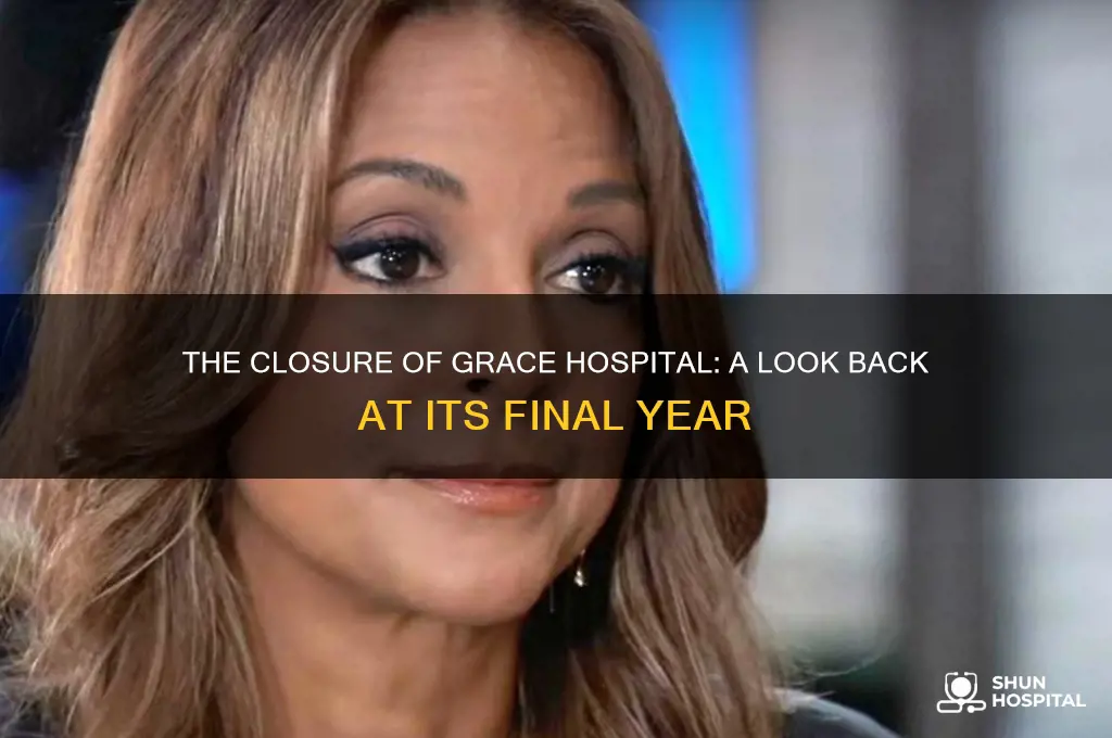 what year did the grace hospital close