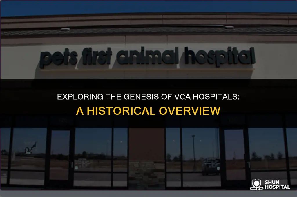 what year first vca hospital