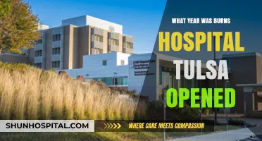 Discovering the Year Burns Hospital Tulsa First Opened Its Doors