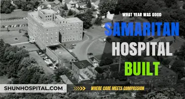 Unveiling the History: When Was Good Samaritan Hospital Built?