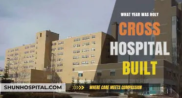Discovering the Year Holy Cross Hospital Was Constructed