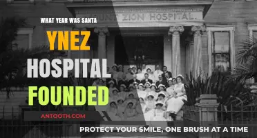 Discovering the Founding Year of Santa Ynez Hospital: A Historical Overview