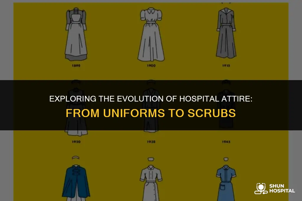 what you call hospital dress