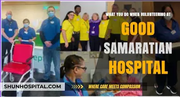 Volunteering at Good Samaritan Hospital: Roles, Impact, and Meaningful Contributions