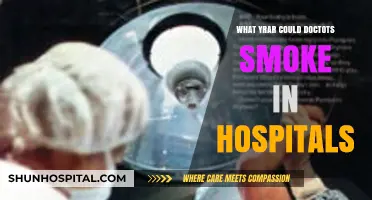 When Could Doctors Smoke in Hospitals: A Historical Perspective