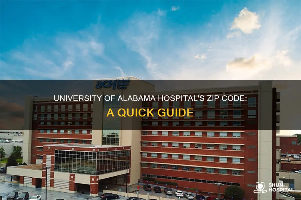 what zip code is the university of alabama hospital in