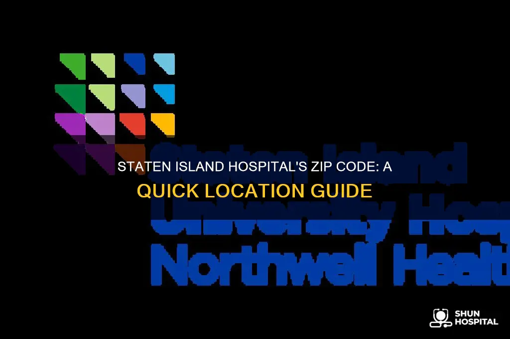 what zip code was the staten island hospital in