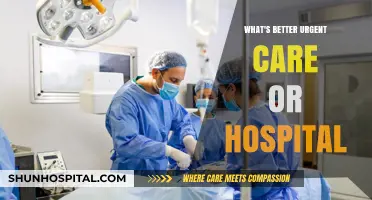 Urgent Care vs. Hospital: Which Option Best Fits Your Needs?