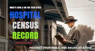 Decoding the 1930 State Hospital Census: Understanding the Code