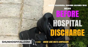 Reasonable Walking Distances with a Walker: Hospital Discharge Guidelines