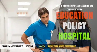 Essential Privacy, Security, and Confidentiality Education Policies for Hospitals