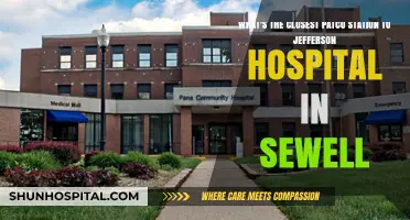 Closest PATCO Station to Jefferson Hospital in Sewell: A Quick Guide