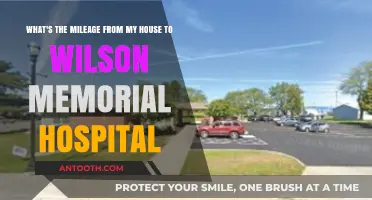 How Far is Wilson Memorial Hospital from My Home?