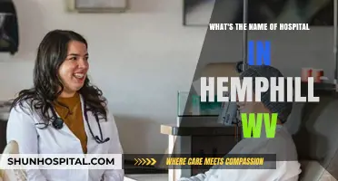 Discovering Hemphill, WV: Unveiling the Name of Its Local Hospital