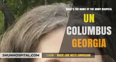 Discovering Columbus, Georgia's Army Hospital: Name and History Revealed