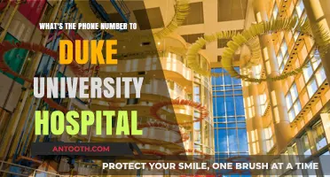 Contact Duke University Hospital: Find the Official Phone Number Here