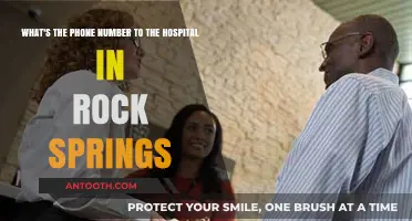 Find Rock Springs Hospital's Phone Number: Quick Contact Guide