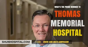 Contact Thomas Memorial Hospital: Find the Correct Phone Number Here