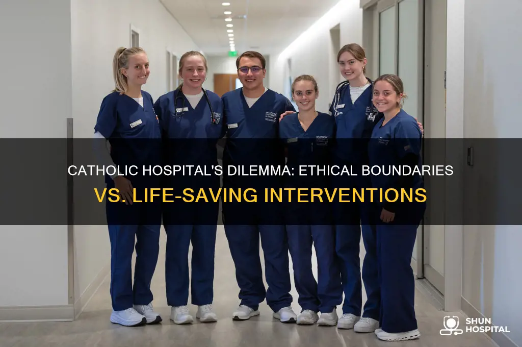 when a catholic hospital won