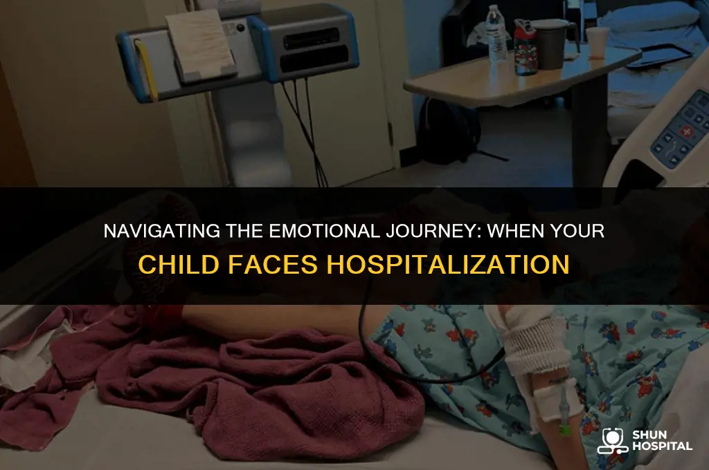 when a child is hospitalized