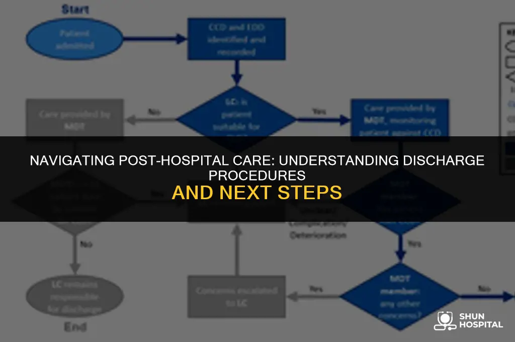 when a hospital discharges or