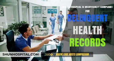Hospital Non-Compliance: Delinquent Health Records and Legal Consequences