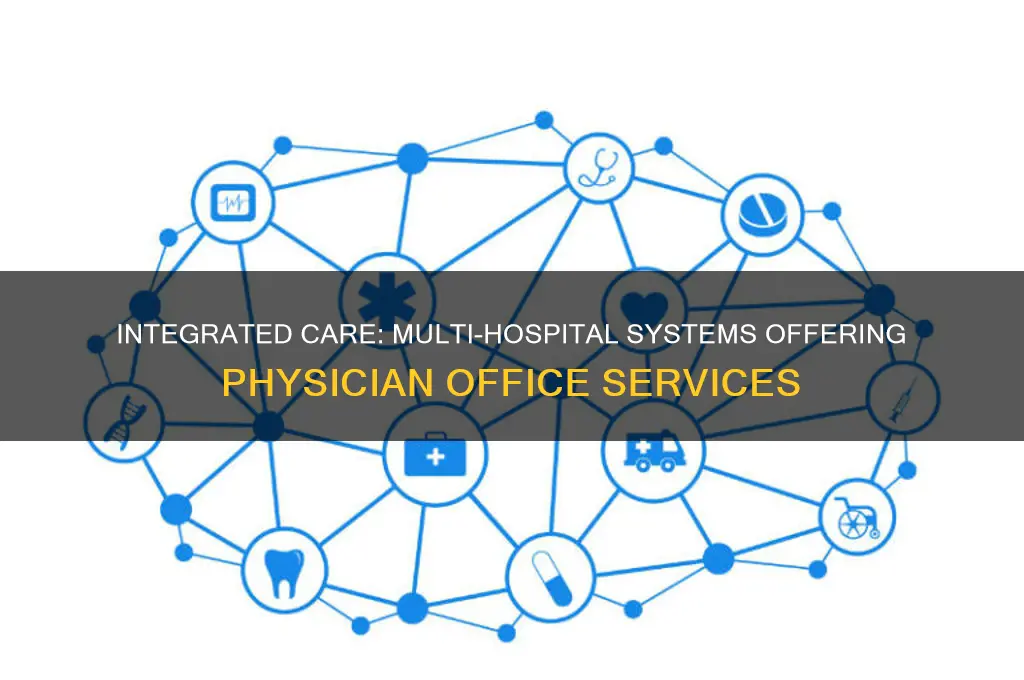 when a multi hospital system provides physician office services