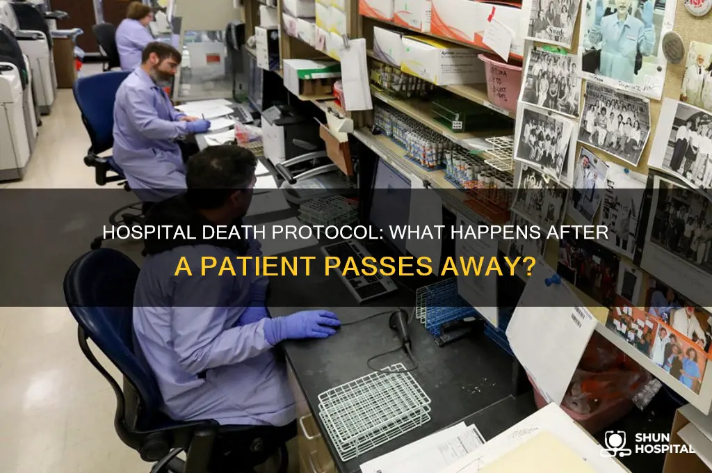 when a person dies in the hospital what happens