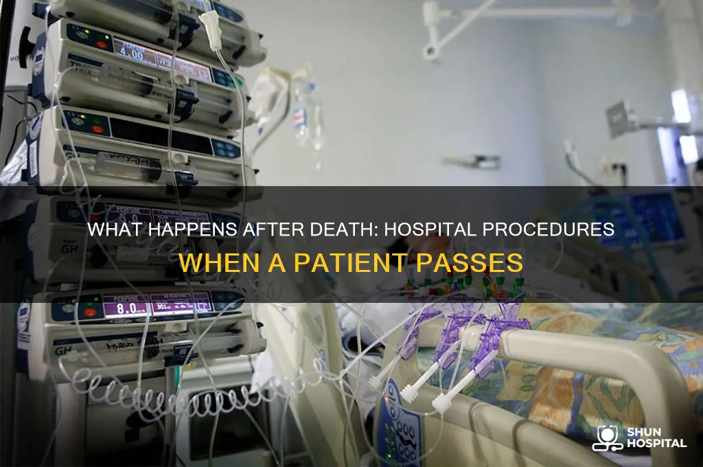 when a person dies what does the hospital fo