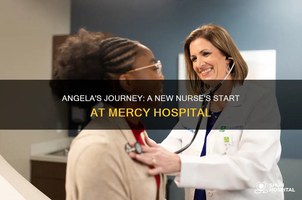 when angela a new nurse was hired at mercy hospital
