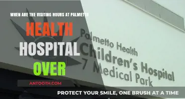 Palmetto Health Hospital Visiting Hours: When Do They End?