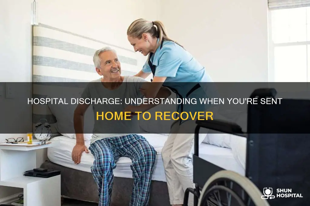 when are you sent home to recover for hospitals